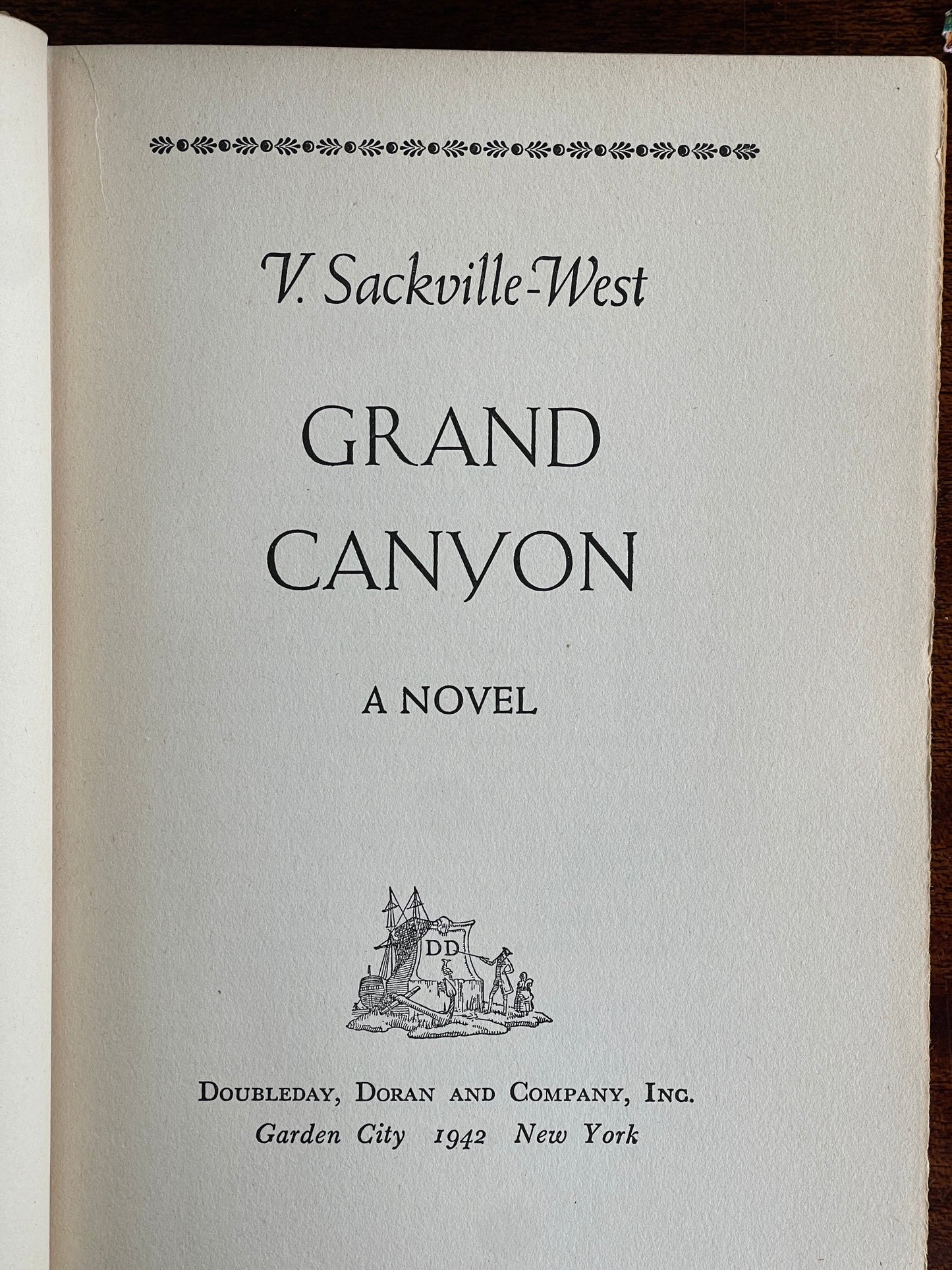 Grand Canyon by Vita Sackville West - First Edition from George Cukor