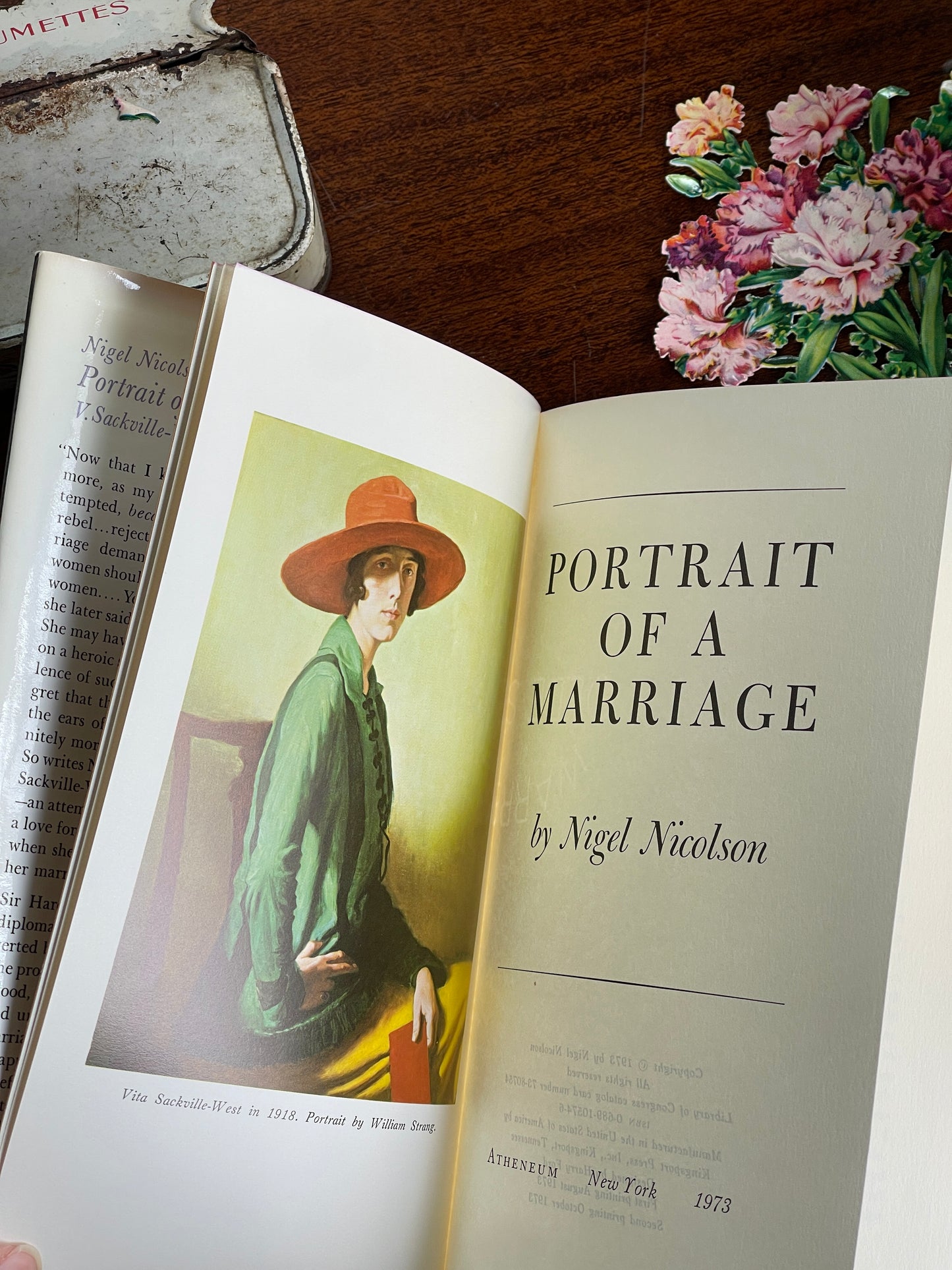 Portrait of a Marriage by Nigel Nicolson - First Edition