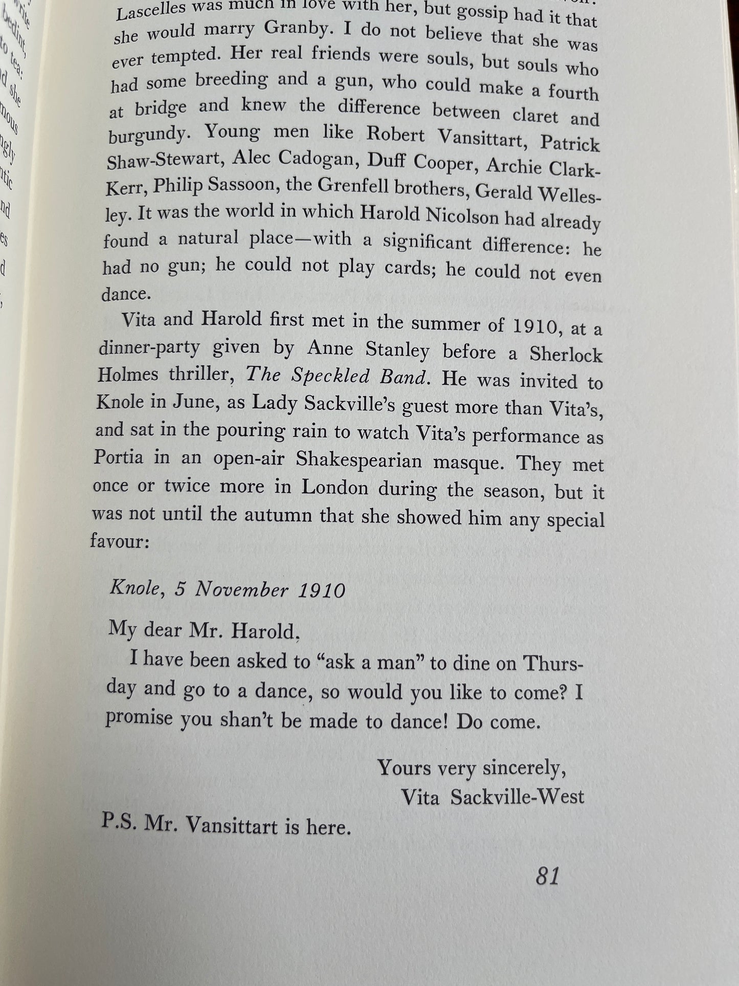 Portrait of a Marriage by Nigel Nicolson - First Edition