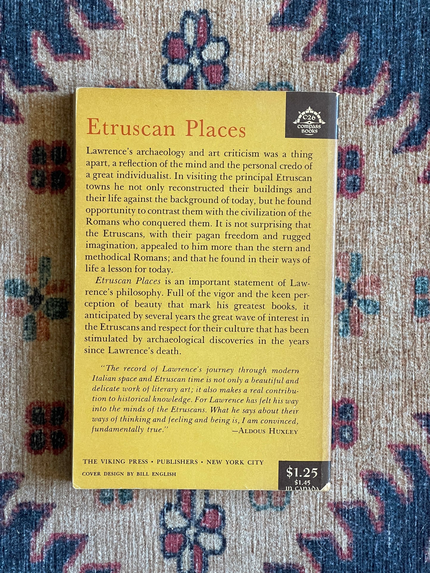 Etruscan Places by D.H. Lawrence