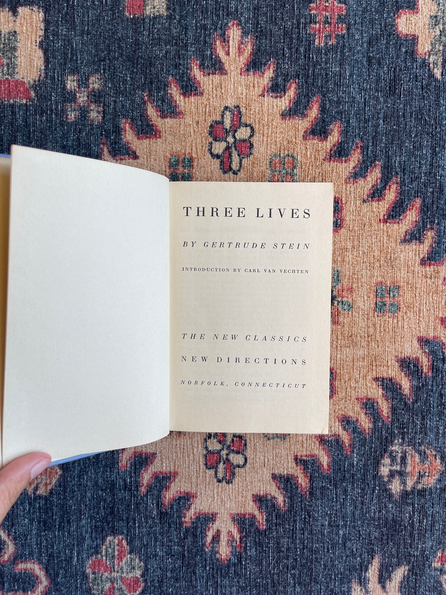 Three Lives by Gertrude Stein