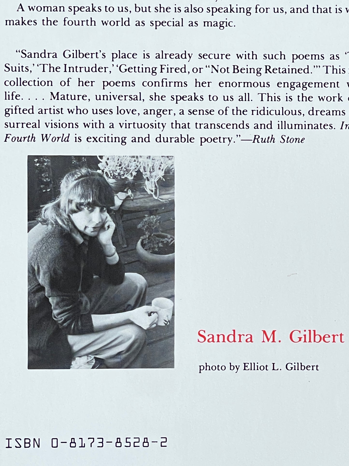In the Fourth World by Sandra M. Gilbert