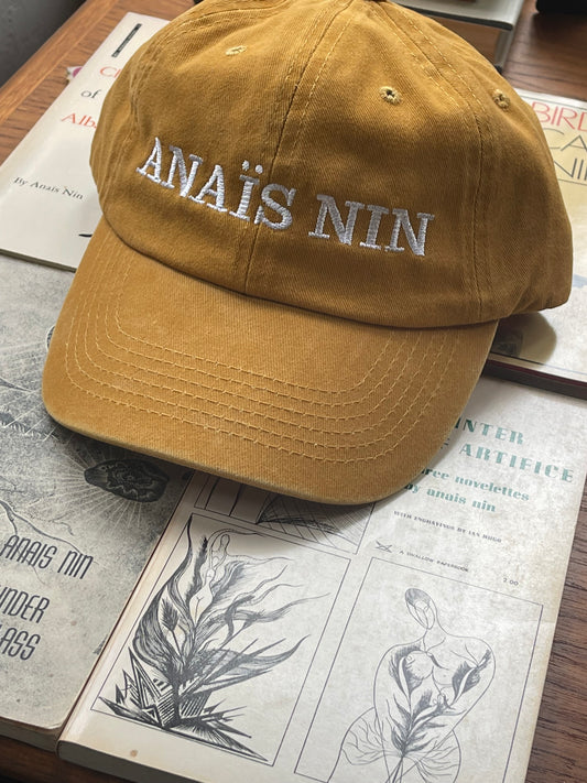 Anaïs Nin Womb House Books Hat