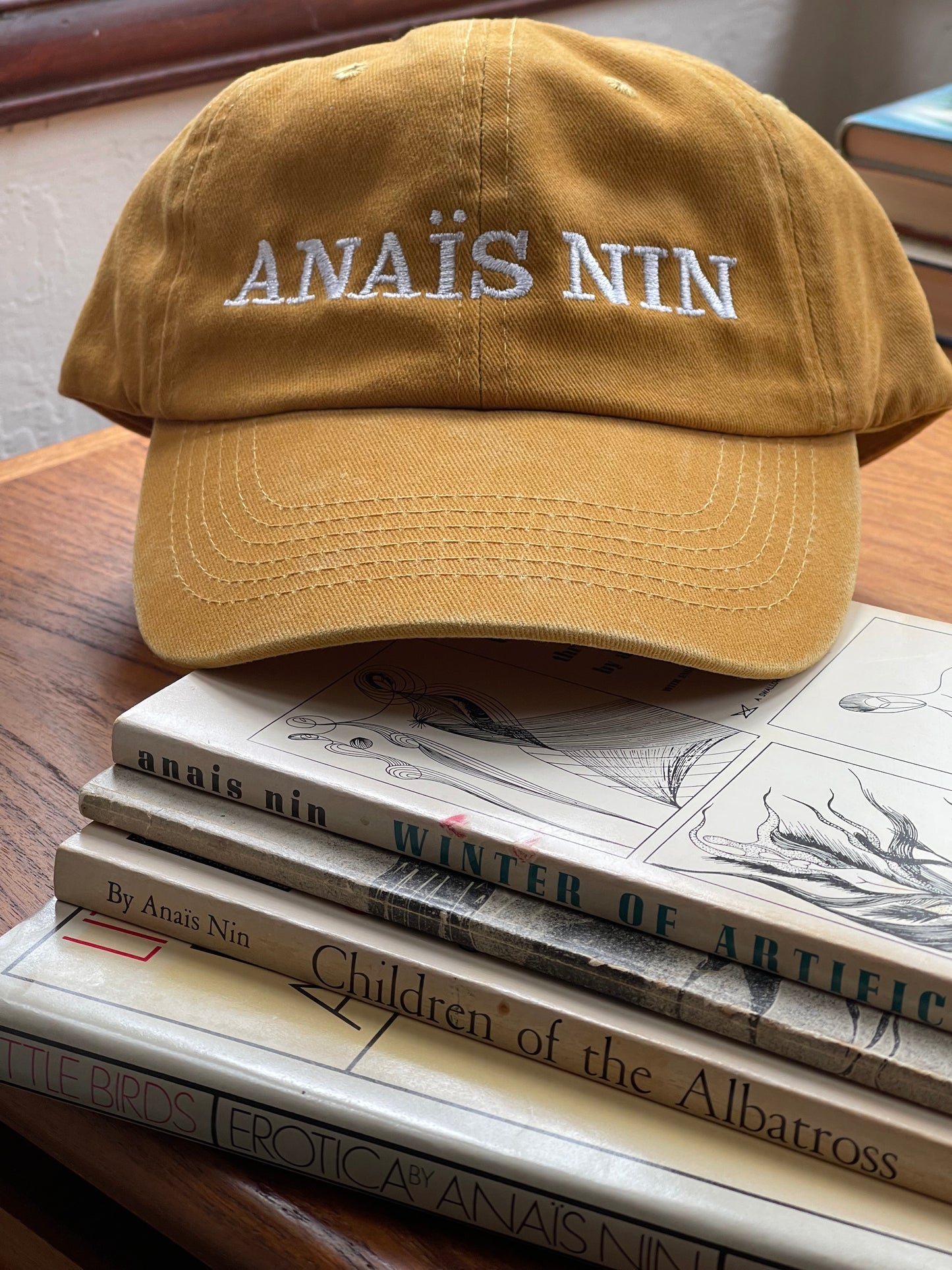 Anaïs Nin Womb House Books Hat