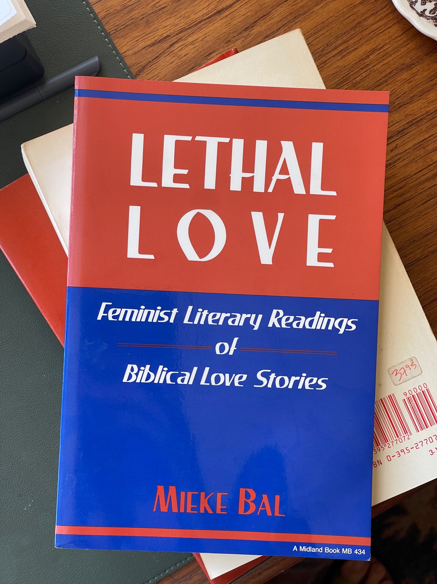 Lethal Love: Feminist Literary Readings of Biblical Love Stories by Mieke Bal