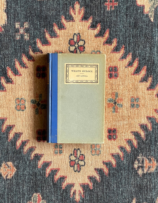 What's O'Clock by Amy Lowell