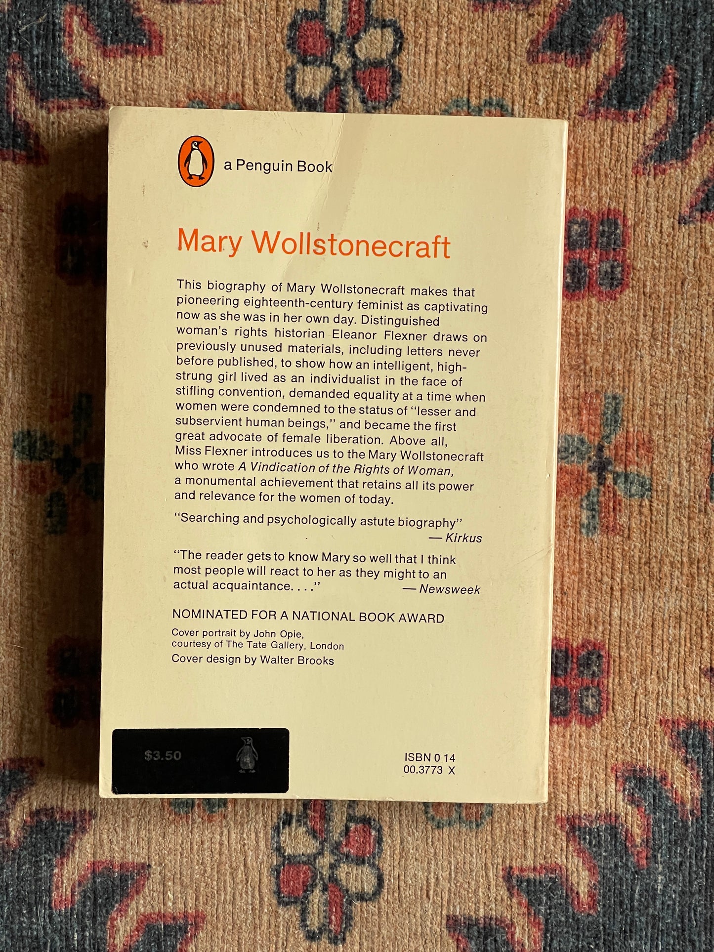 Mary Wollstonecraft by Eleanor Flexner