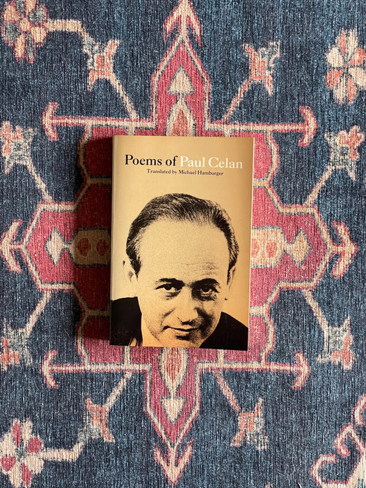 Poems of Paul Celan translated by Michael Hamburger