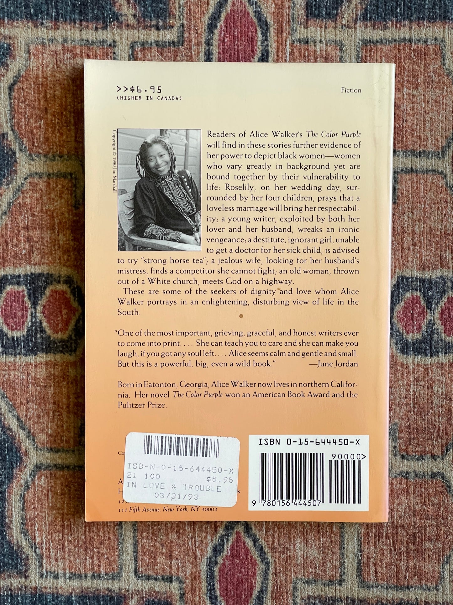 In Love and Trouble by Alice Walker