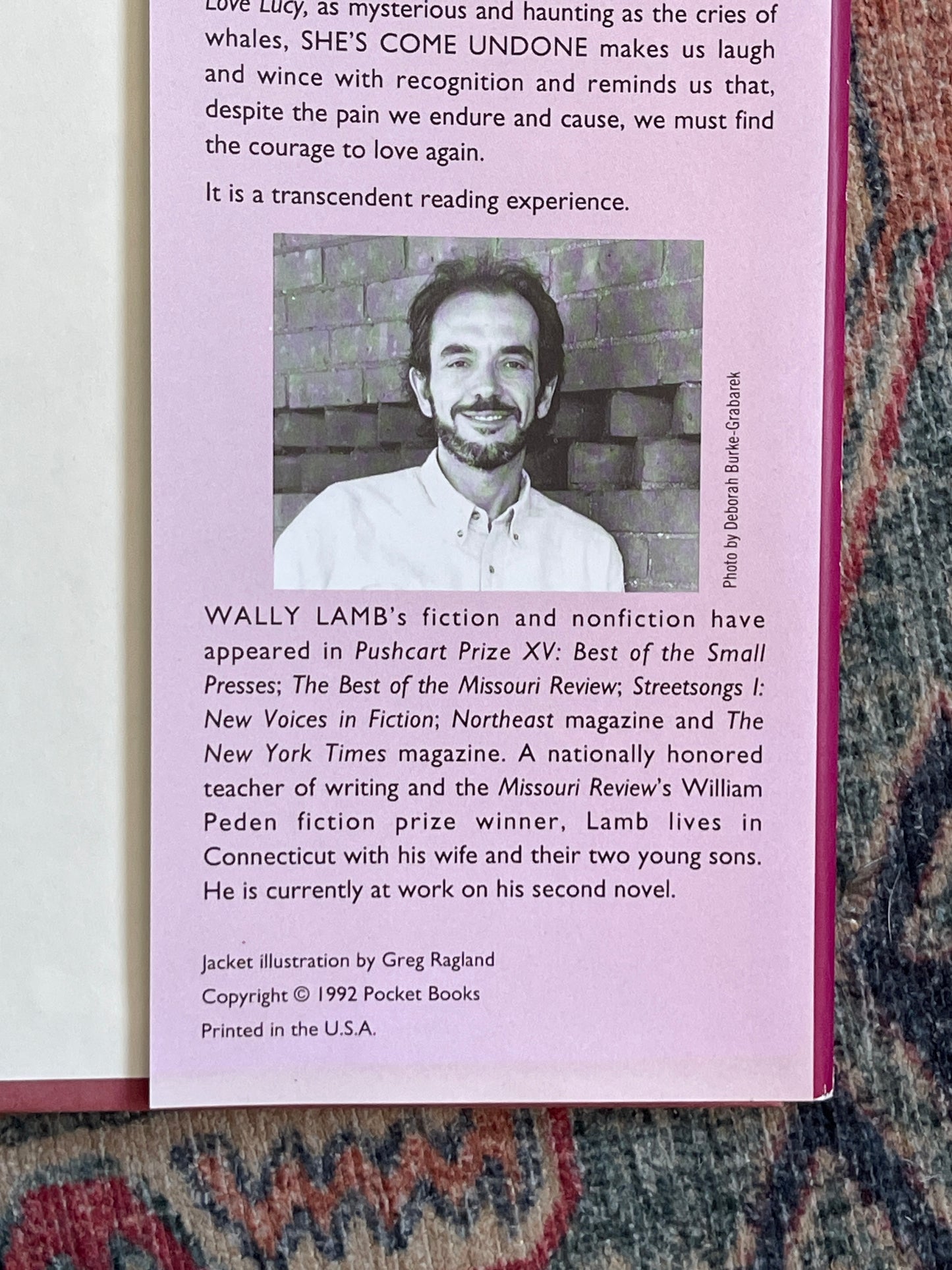 She's Come Undone by Wally Lamb - First Edition