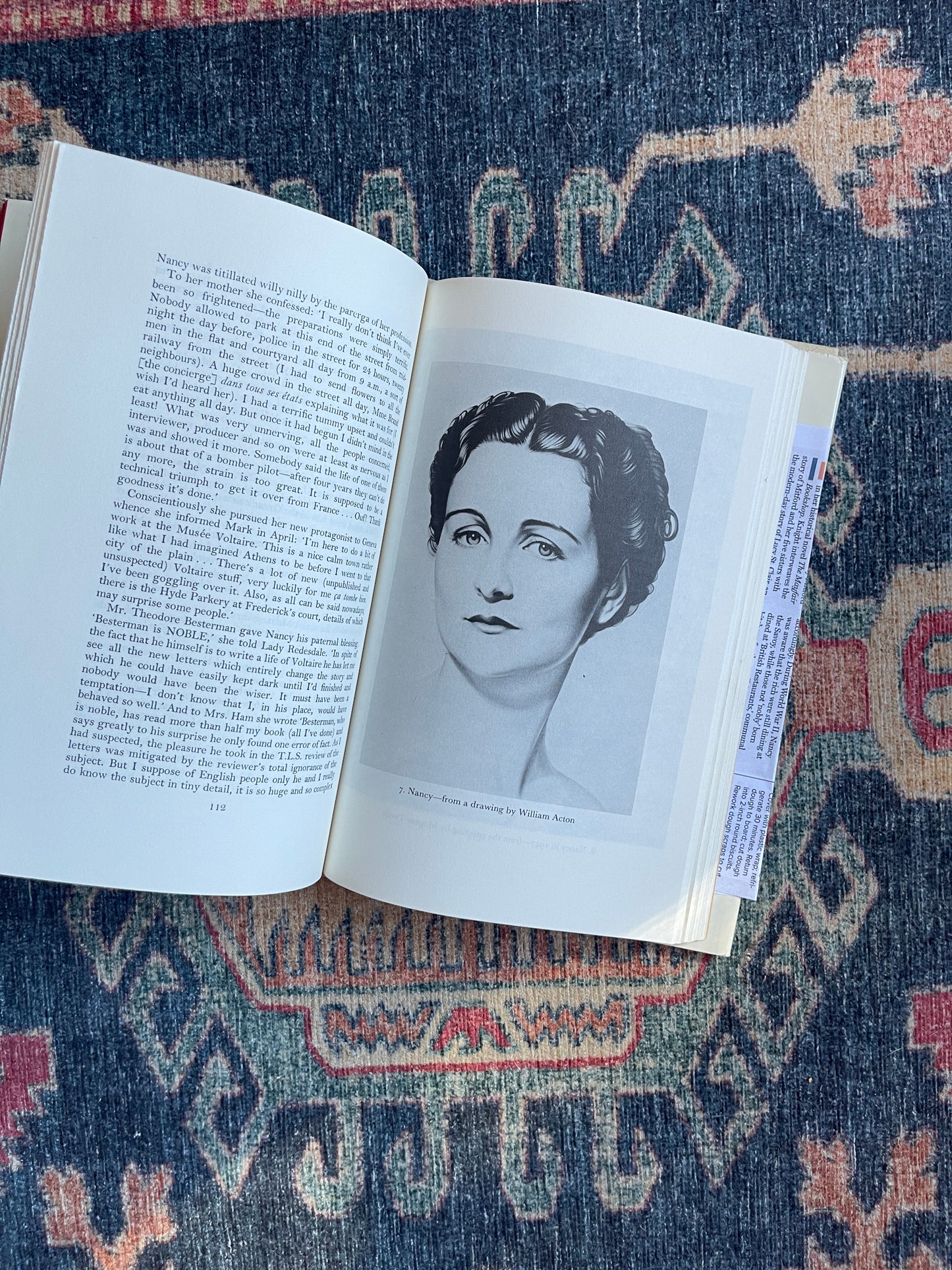 Nancy Mitford: A Memoir by Harold Acton - First Edition