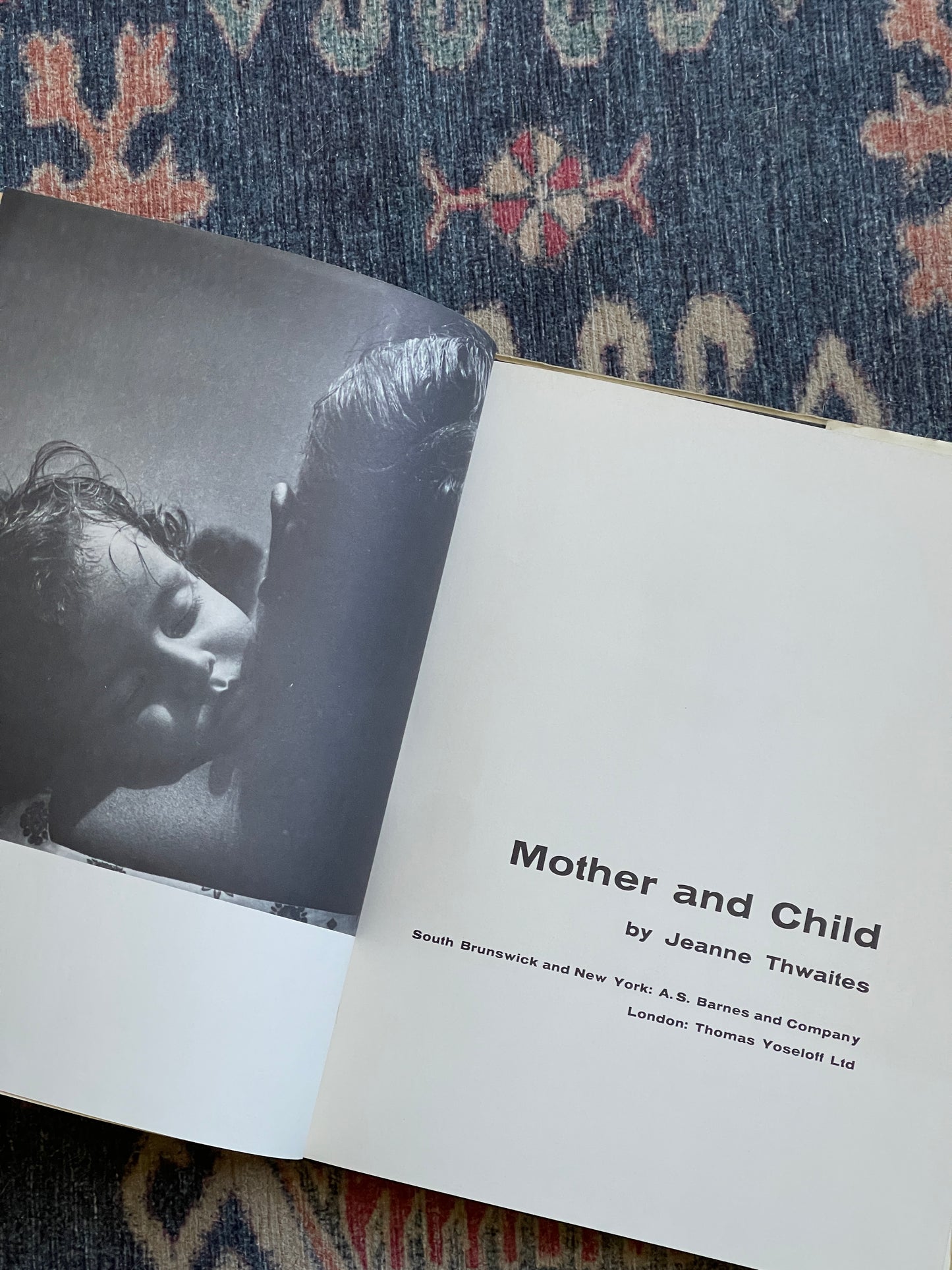 Mother and Child by Jeanne Thwaites - First Edition