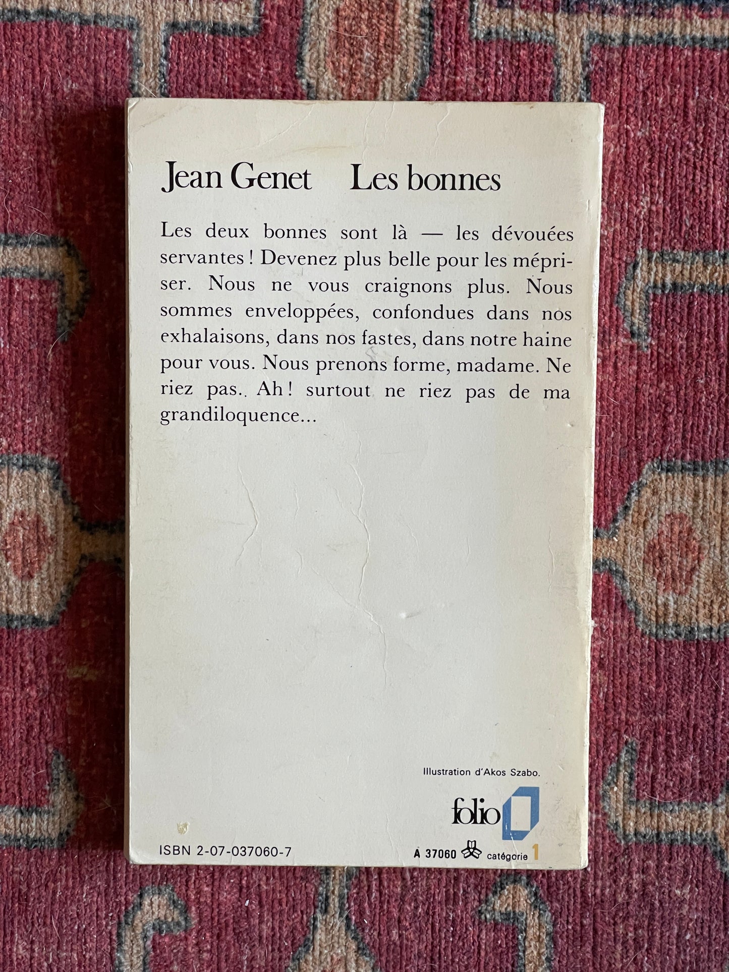 Les bonnes by Jean Genet