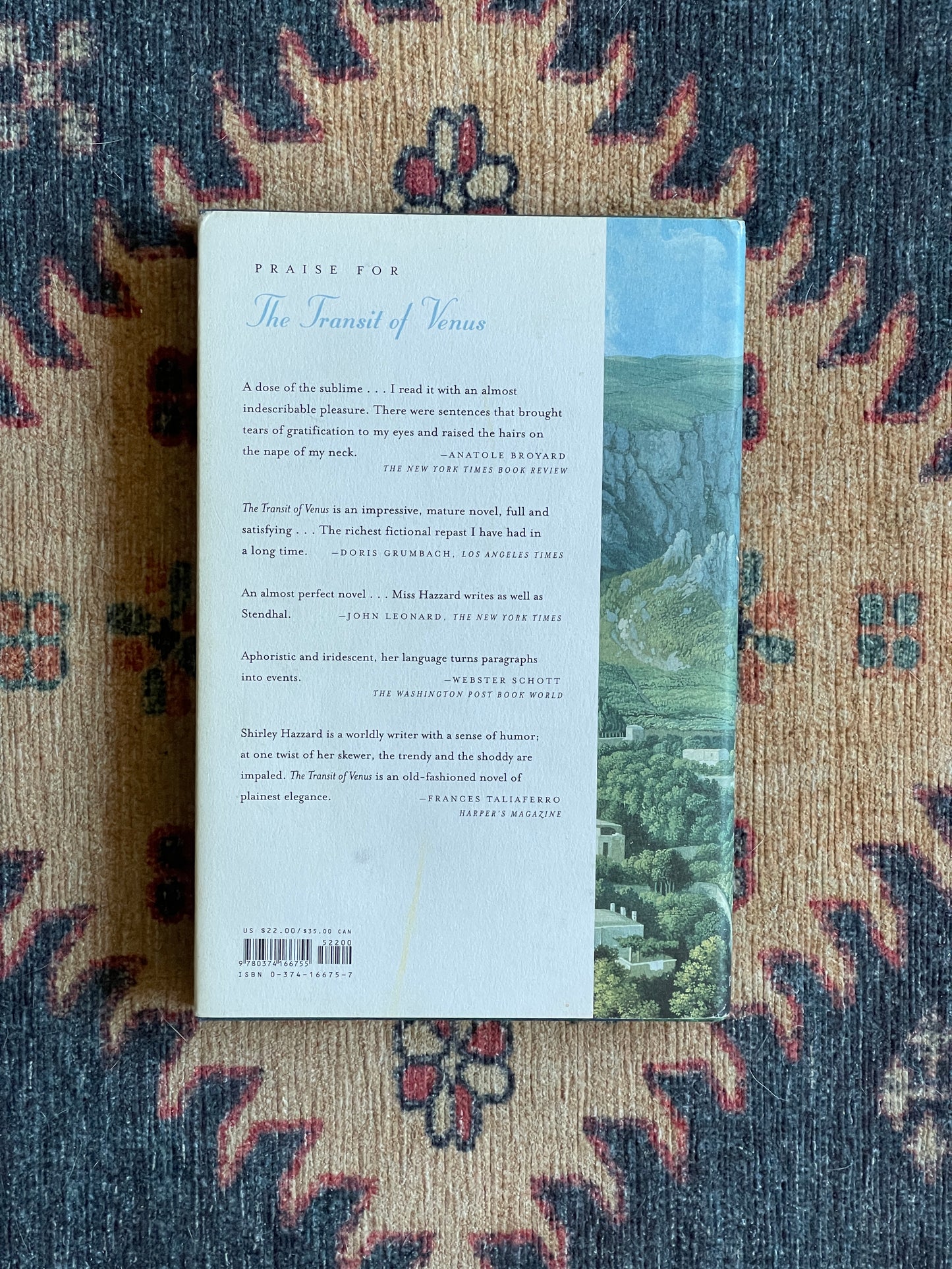 Greene on Capri by Shirley Hazzard - First Edition