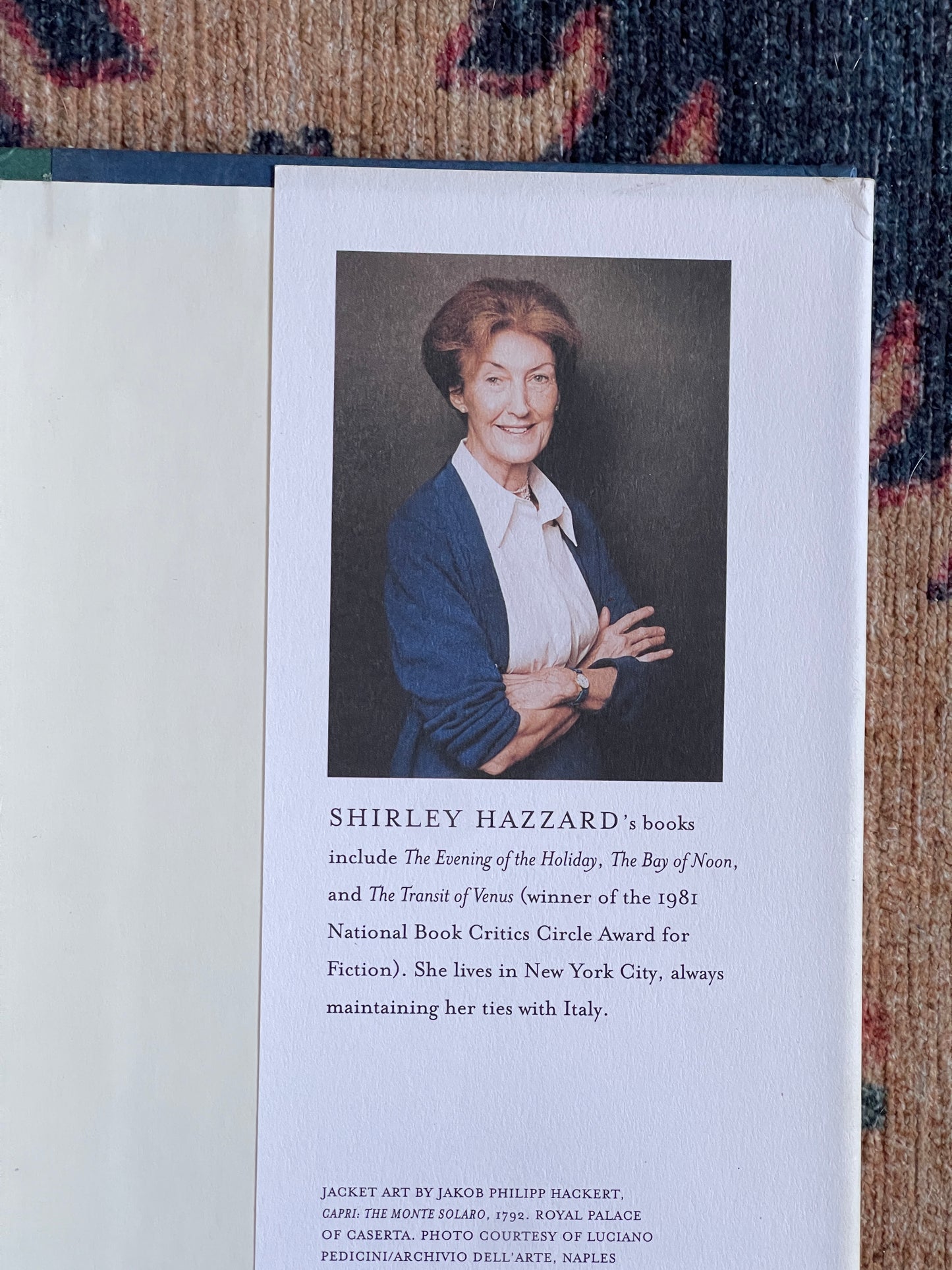Greene on Capri by Shirley Hazzard - First Edition