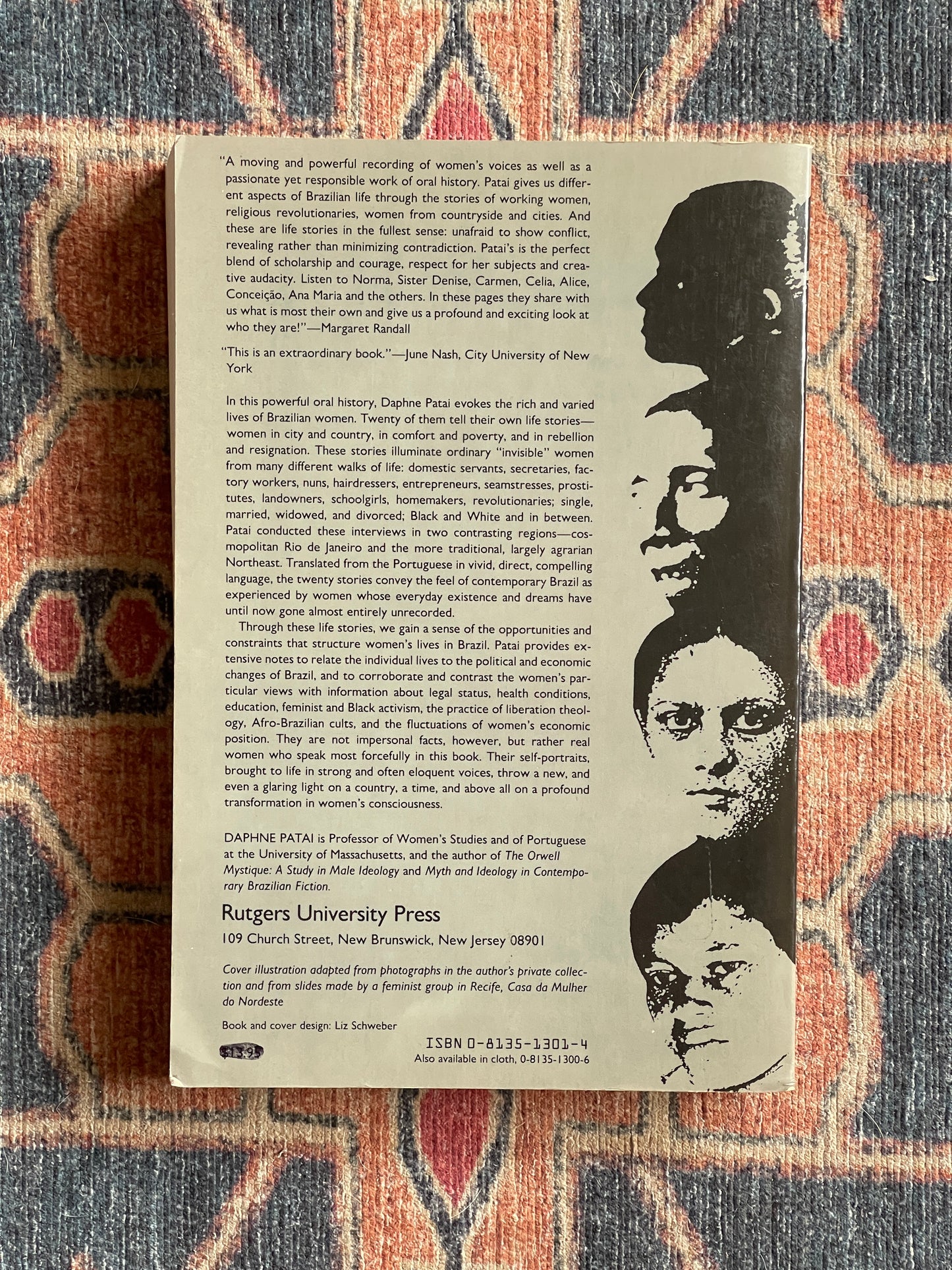 Brazilian Women Speak: Contemporary Life Stories by Daphne Patai