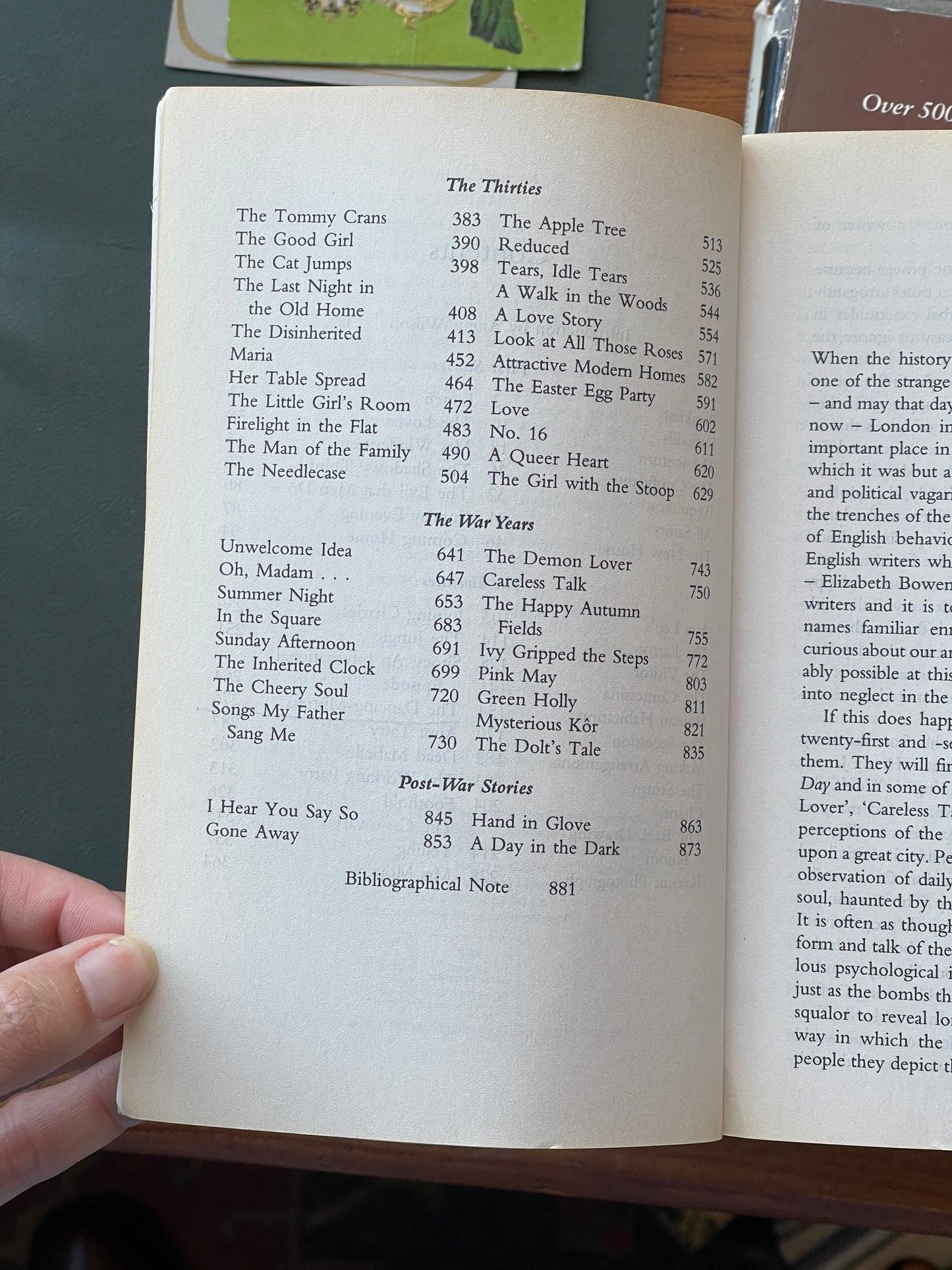 Elizabeth Bowen: Collection Stories