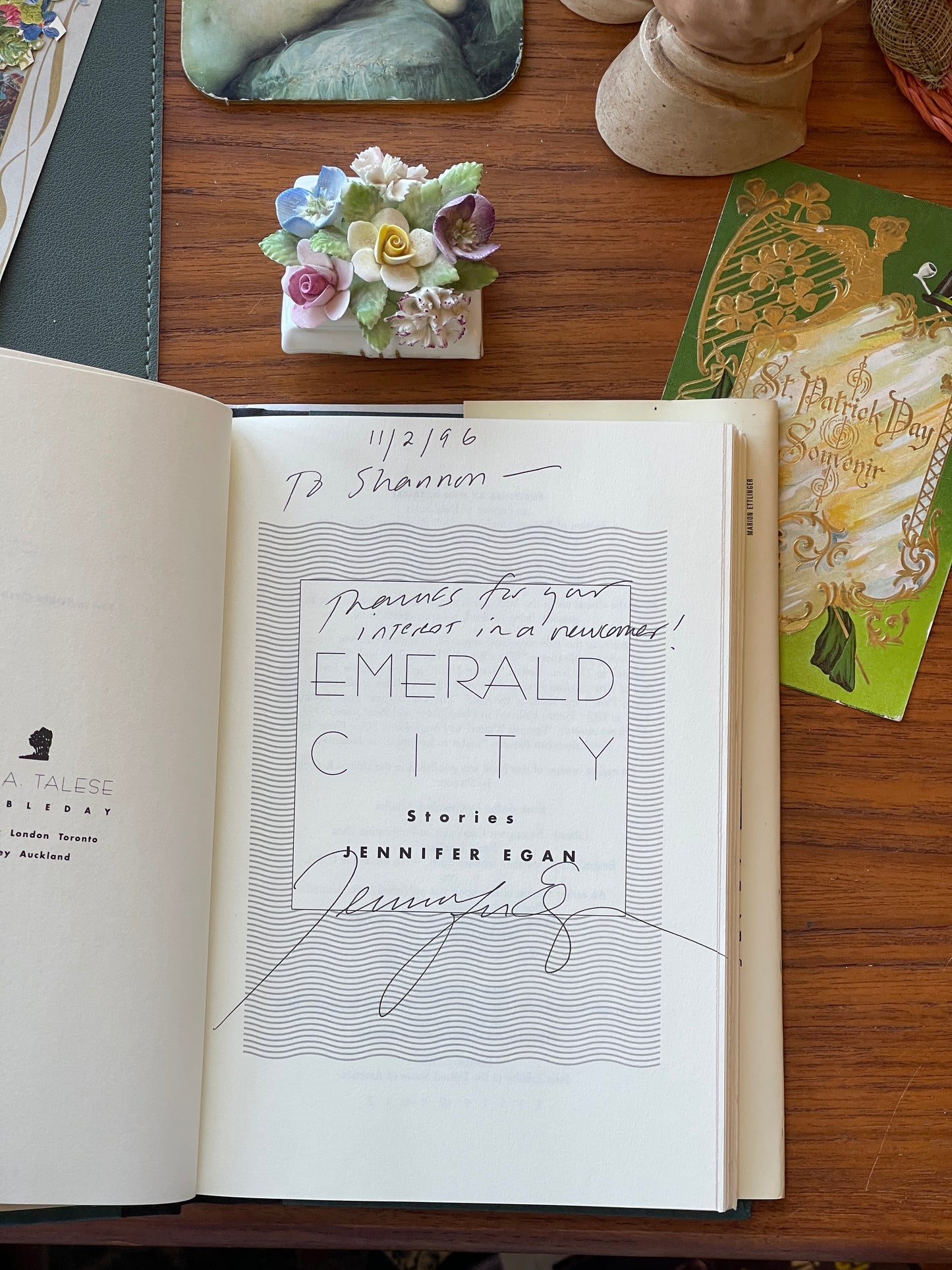 Emerald City by Jennifer Egan - Signed First Edition