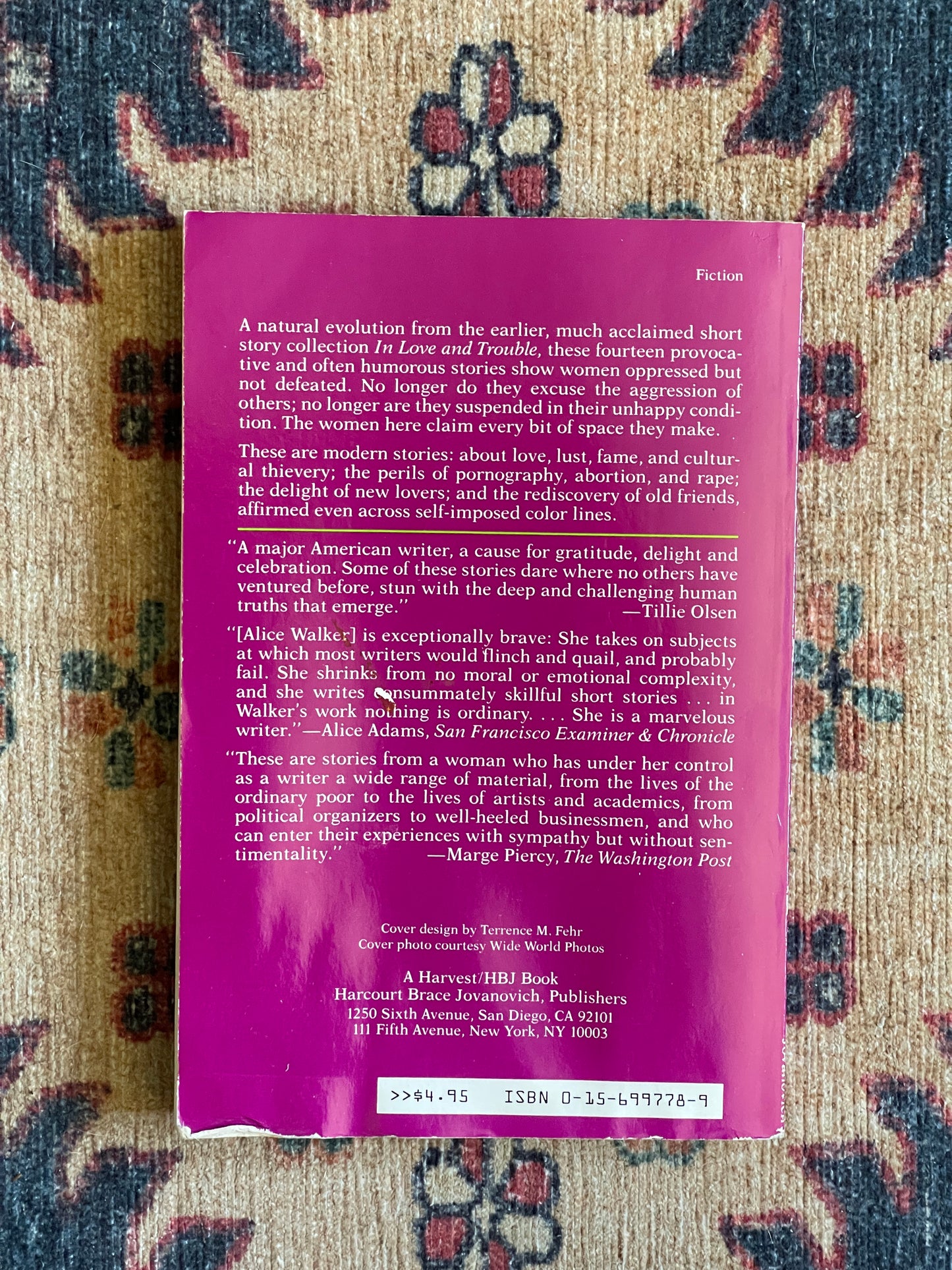 You Can't Keep a Good Woman Down by Alice Walker