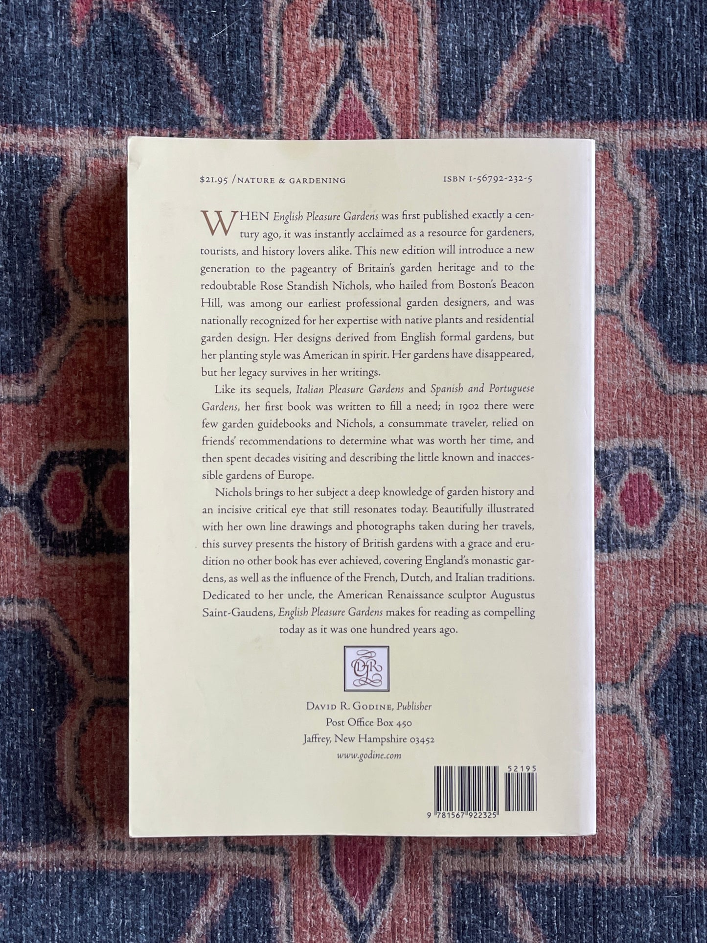 English Pleasure Gardens by Rose Standish Nichols