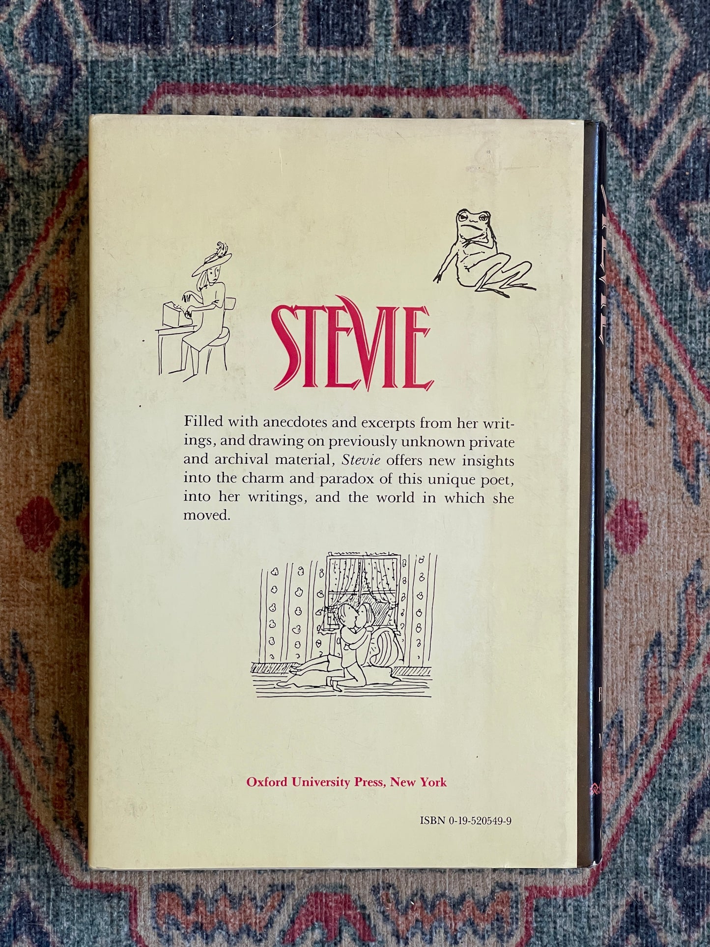 Stevie: A Biography of Stevie Smith by Jack Barbera and William McBrien - First Edition