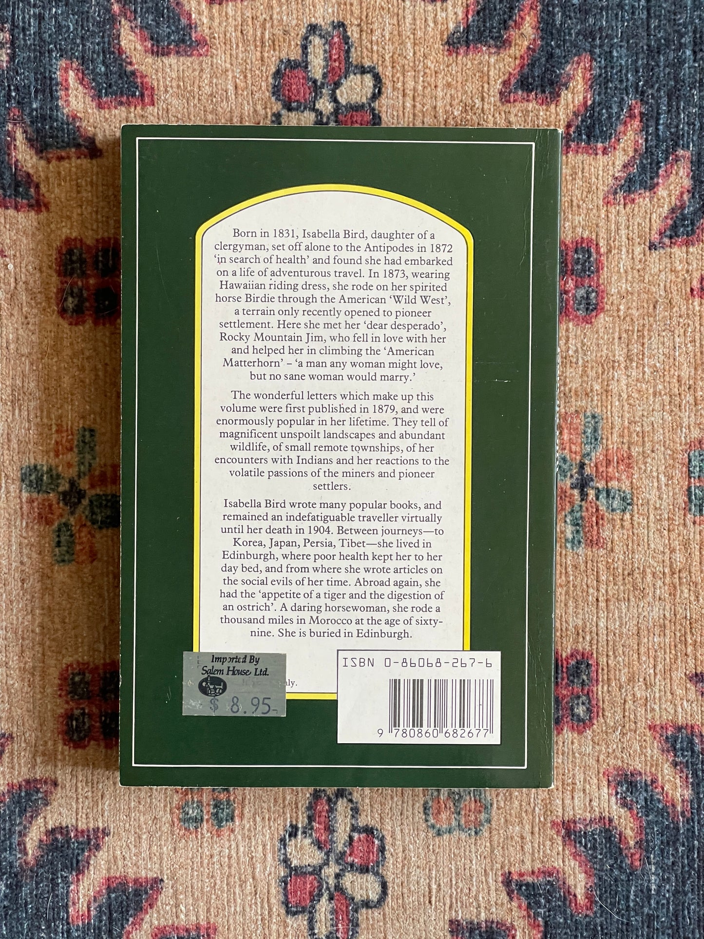 A Lady's Life in the Rocky Mountains by Isabella Bird