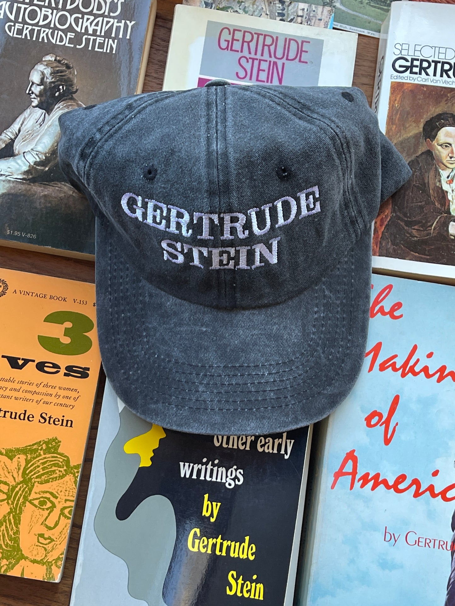 Gertrude Stein Womb House Books Hat