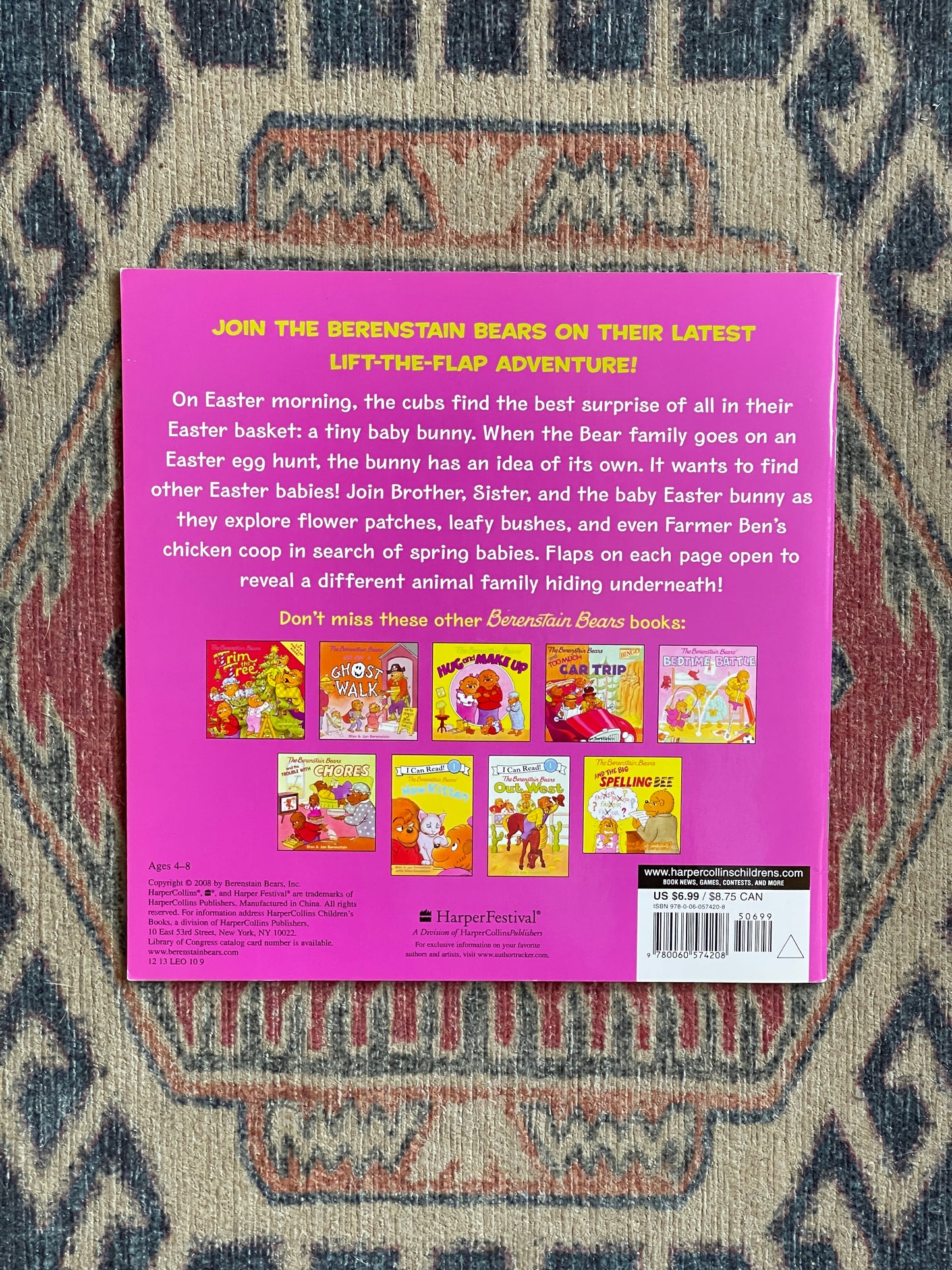 The Berenstein Bears' Baby Easter Bunny