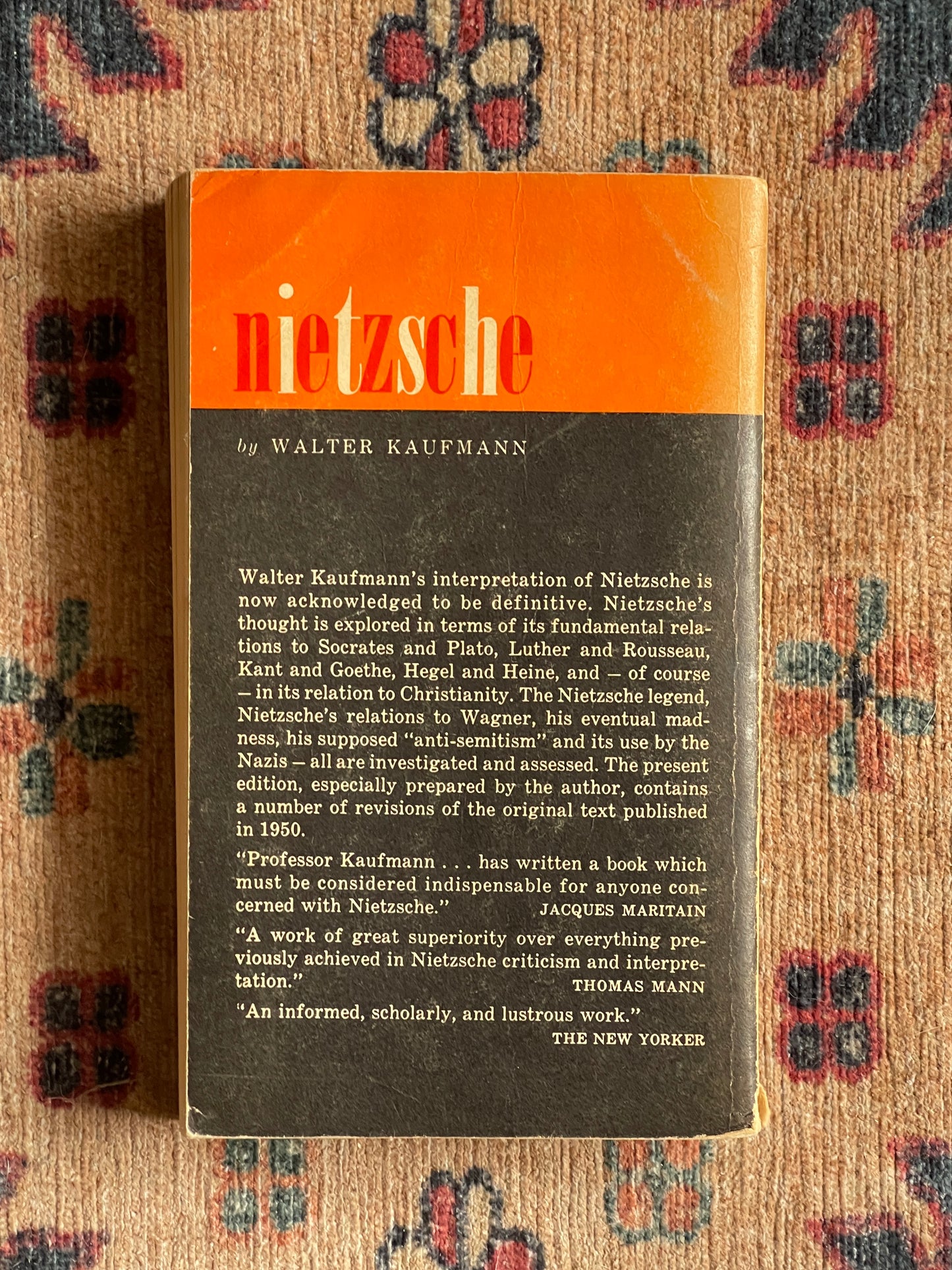 Nietzsche by Walter Kaufman