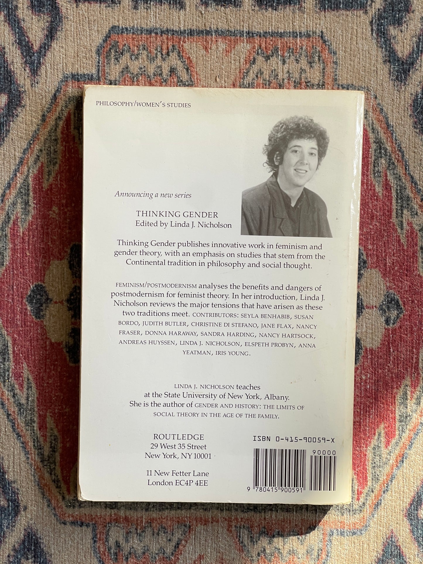Feminism/Postmodernism edited by Linda J. Nicholson