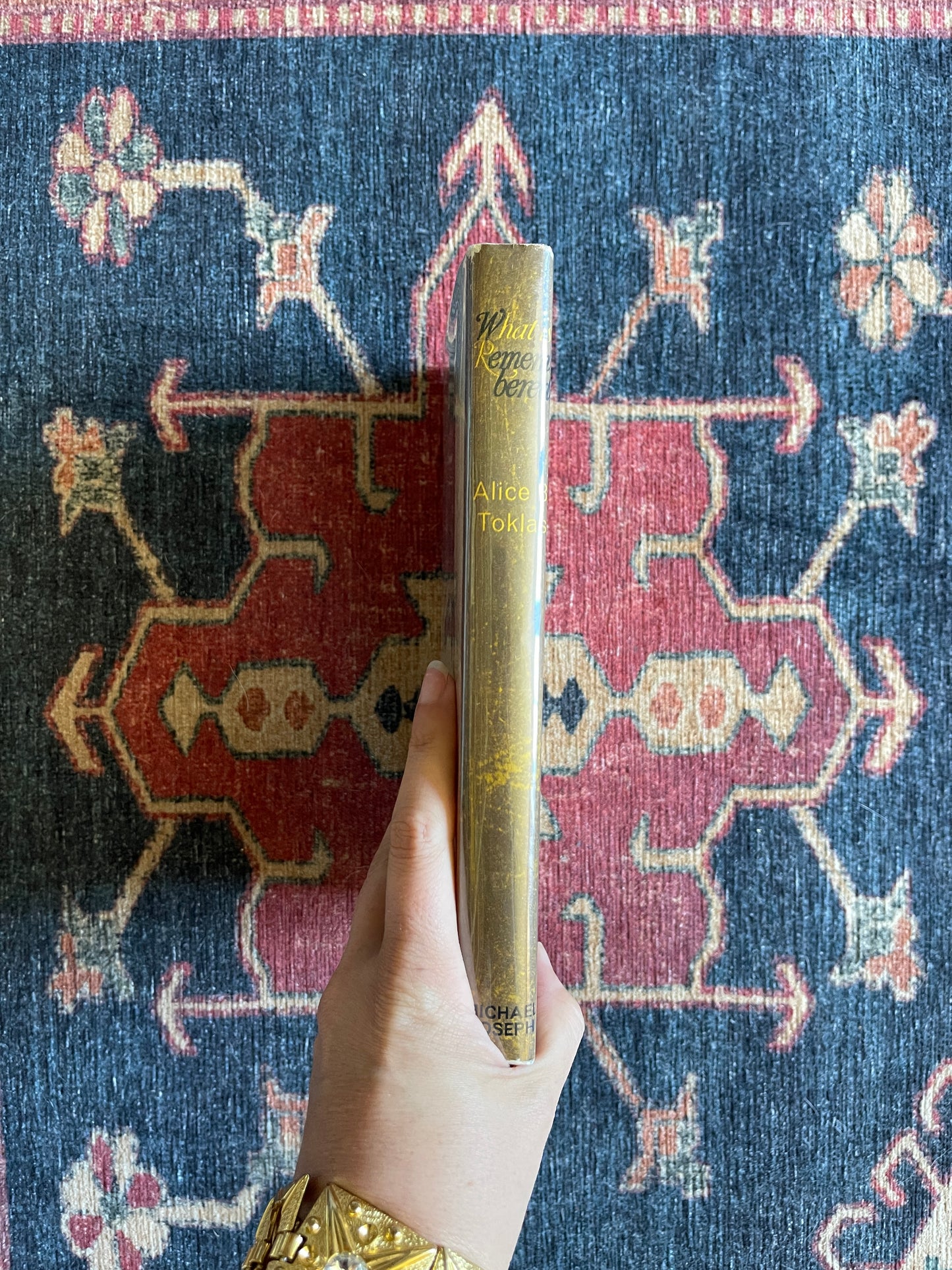 What is Remembered by Alice B. Toklas - First Edition