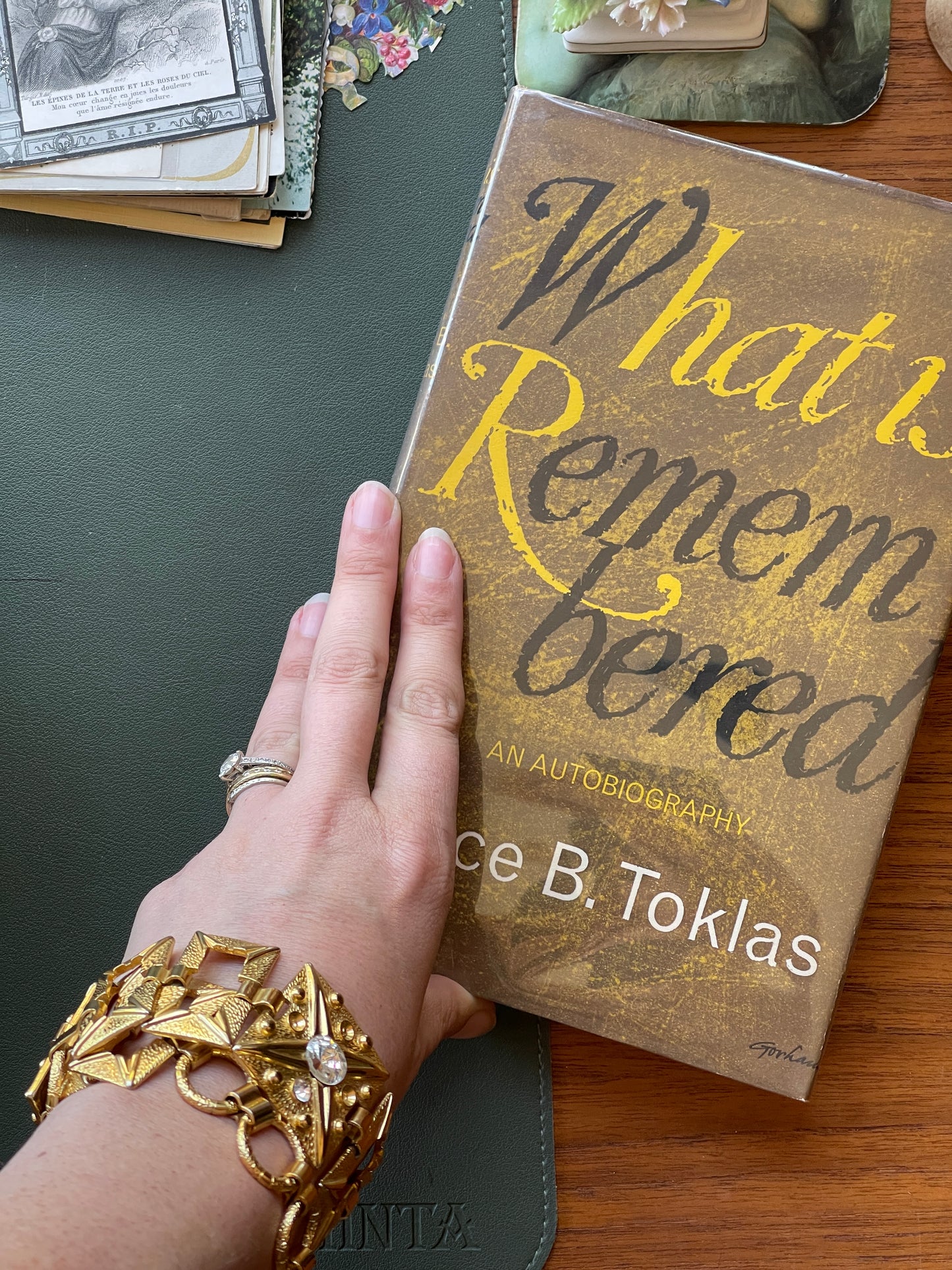 What is Remembered by Alice B. Toklas - First Edition