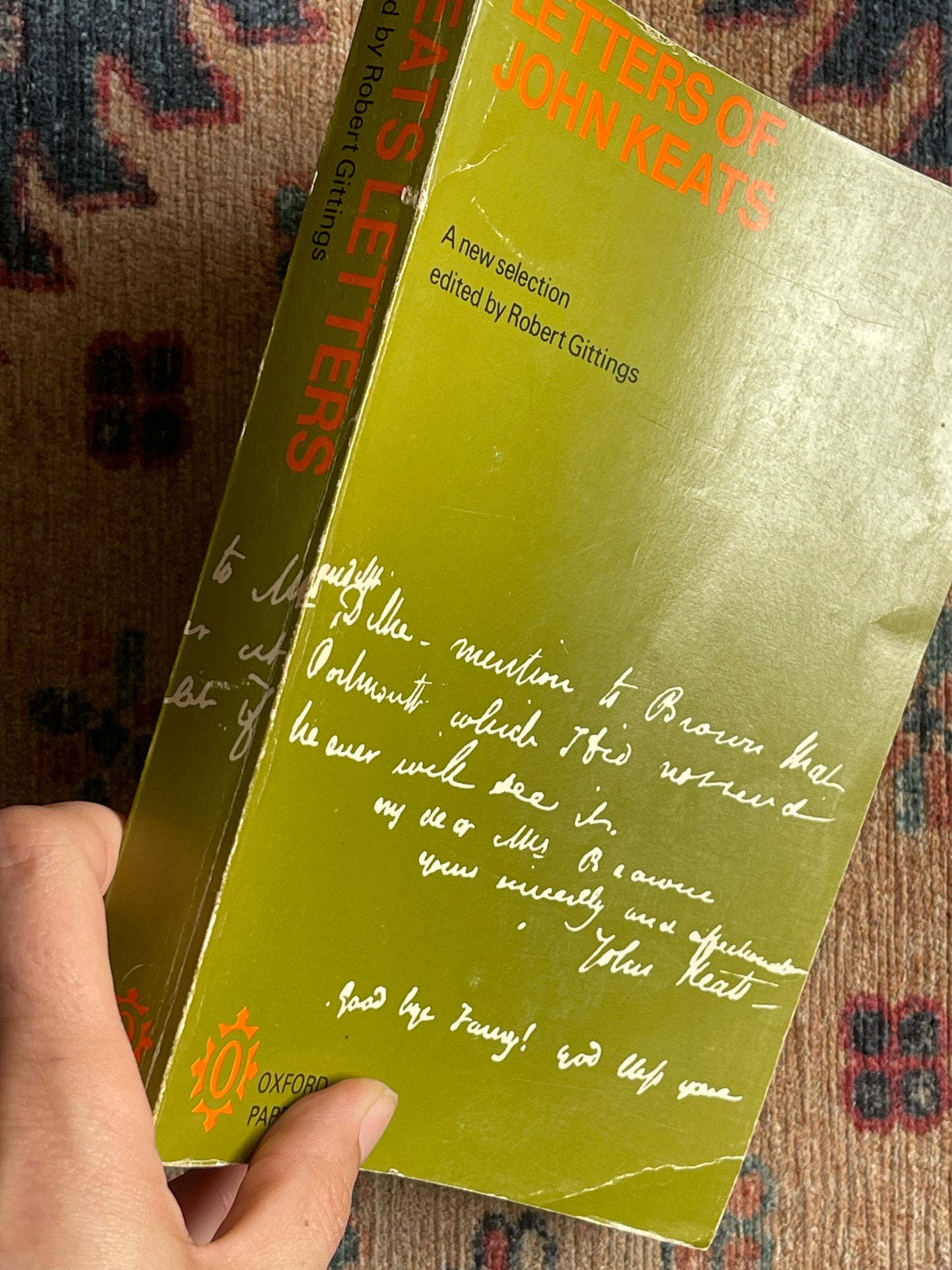 Letters of John Keats ed. Robert Gittings