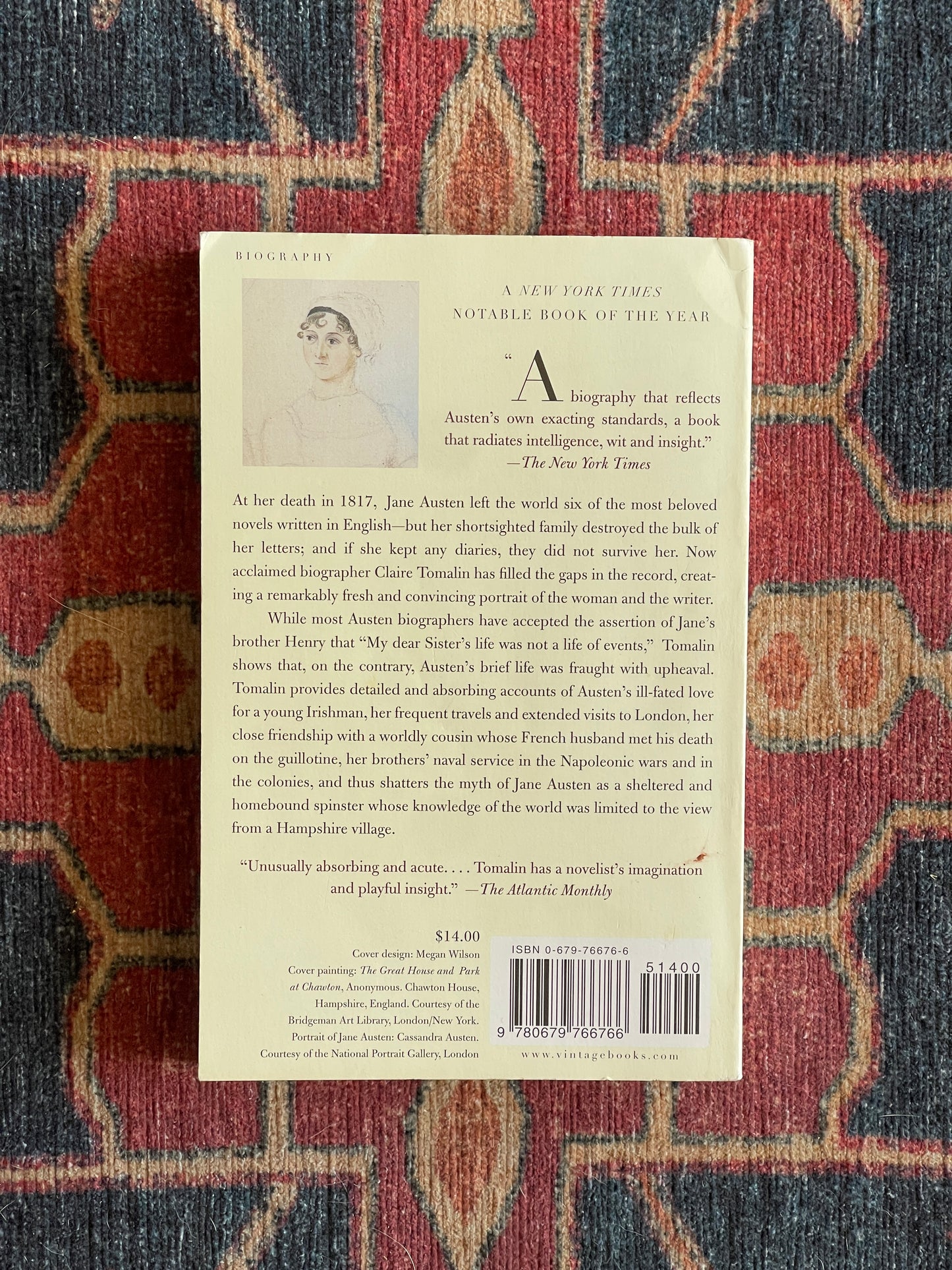 Jane Austen: A Life by Claire Tomalin