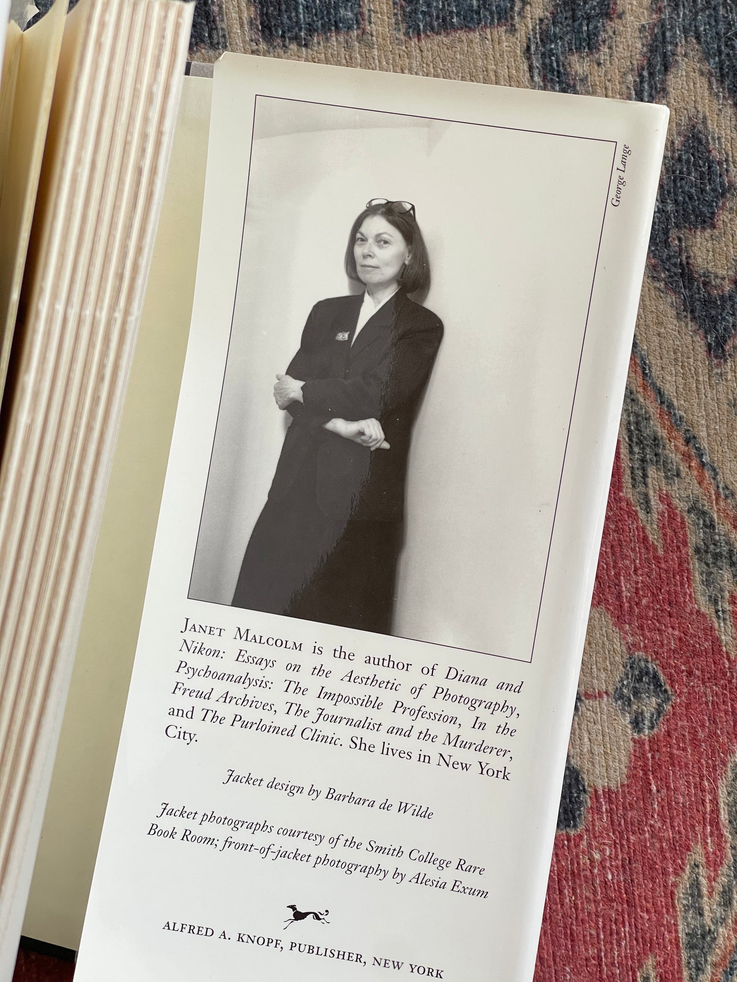 The Silent Woman by Janet Malcolm - First Edition