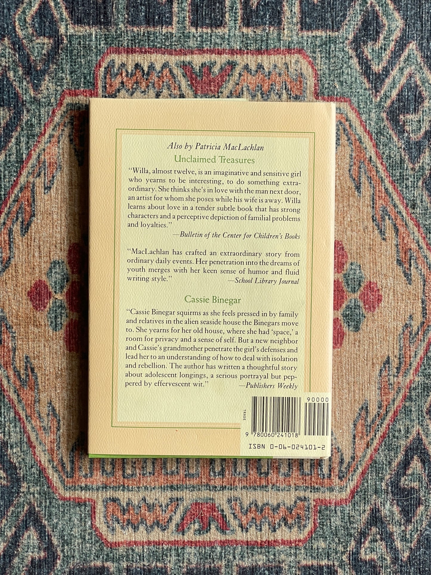 Sarah, Plain and Tall by Patricia MacLachlan