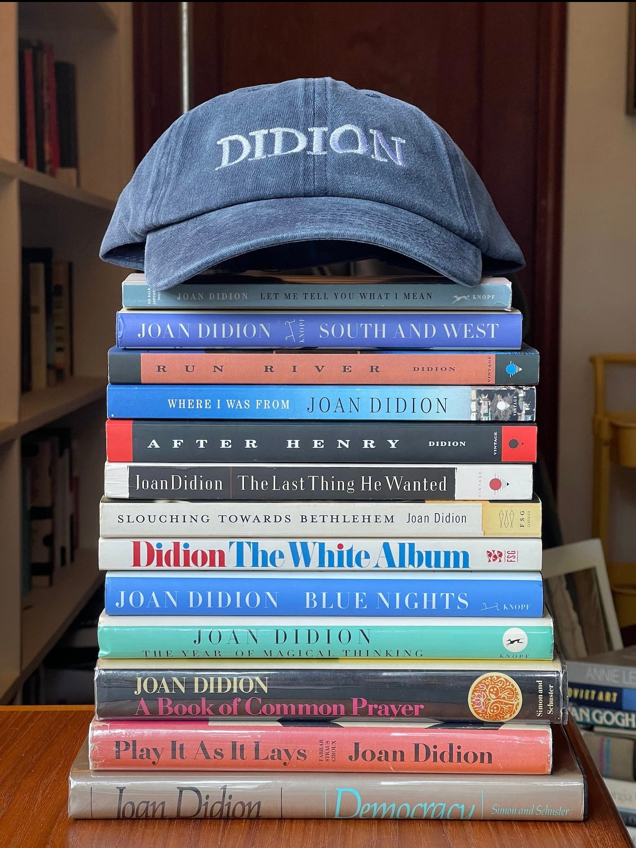 Joan Didion Womb House Books Hat