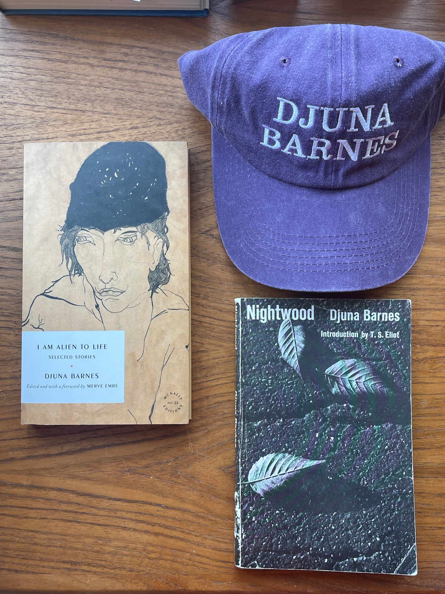 Djuna Barnes Womb House Books Hat