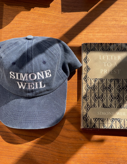 Simone Weil Womb House Books Hat